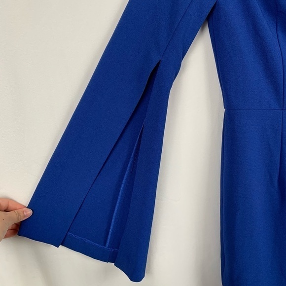 RYSE The Label Split Sleeve Blue Dress S NWT - Picture 2 of 9